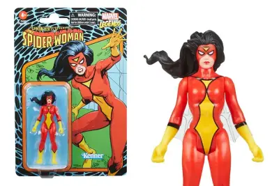 Figurine Marvel legends retro spider woman af